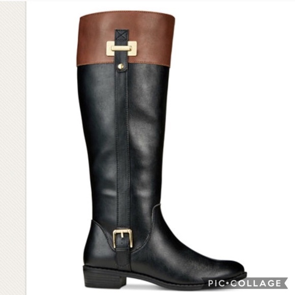 Karen Scott Shoes - NIB Karen Scott Two Tone Riding Boots